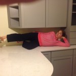 A counter top big enough to stretch out on.